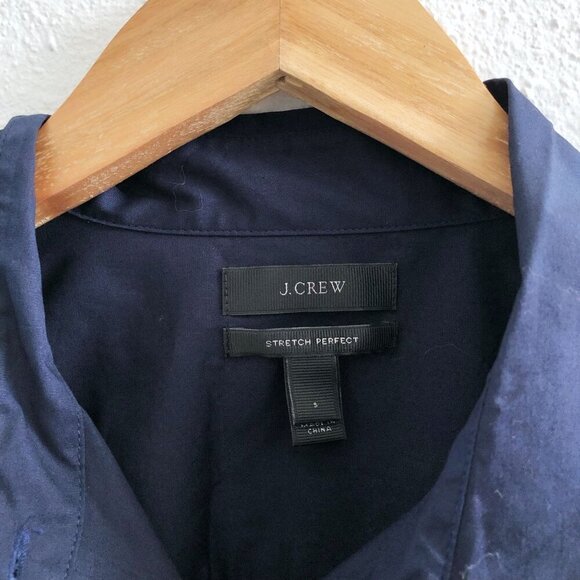 J. CREW Slim Stretch Perfect Shirt Size Small - Picture 6 of 8